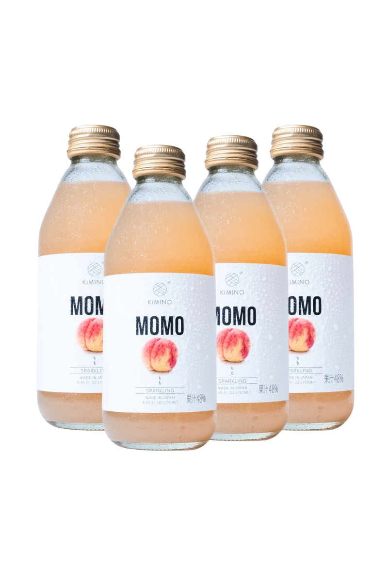 Kimino Momo Sparkling Juice (4-Pack)