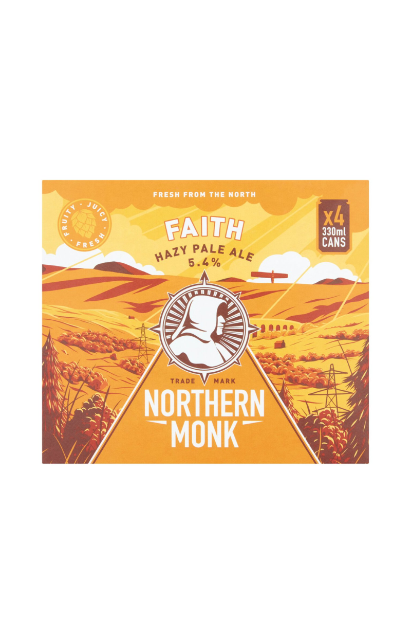 Northern Monk Faith Hazy Pale Ale 4 Pack