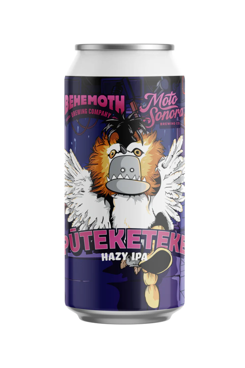 Behemoth x MotoSonora Pūteketeke Hazy IPA