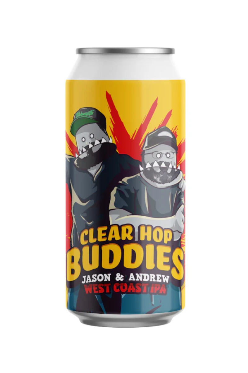 Behemoth Clear Hop Buddies: Jason and Andrew West Coast IPA - Temple Cellars