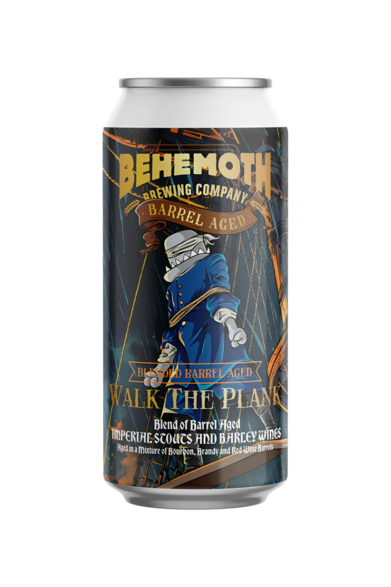 Behemoth Walk The Plank Blended Barrel-Aged Imperial Stout & Barley Wine - Temple Cellars