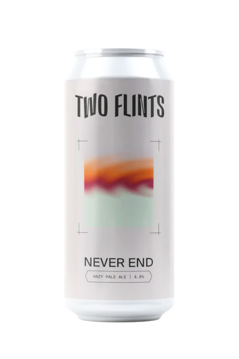 Two Flints Never End Hazy Pale Ale