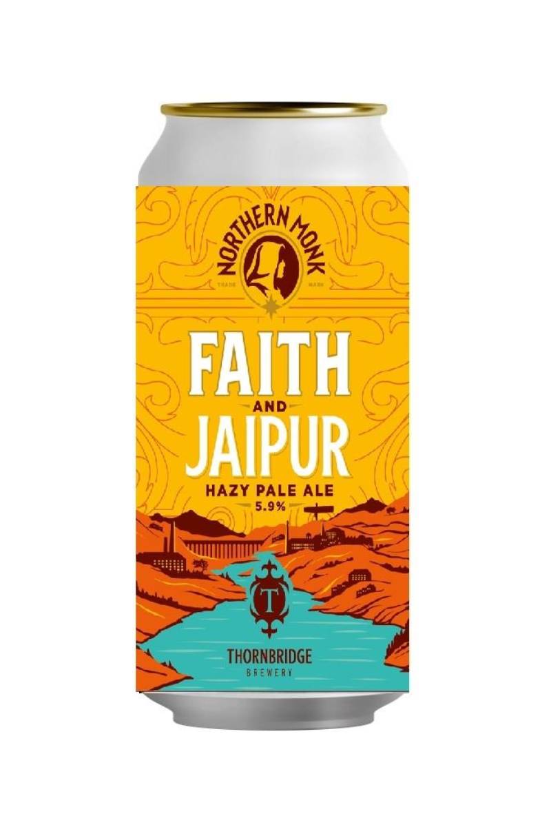 Northern Monk x Jaipur Faith and Thornbridge Hazy Pale Ale