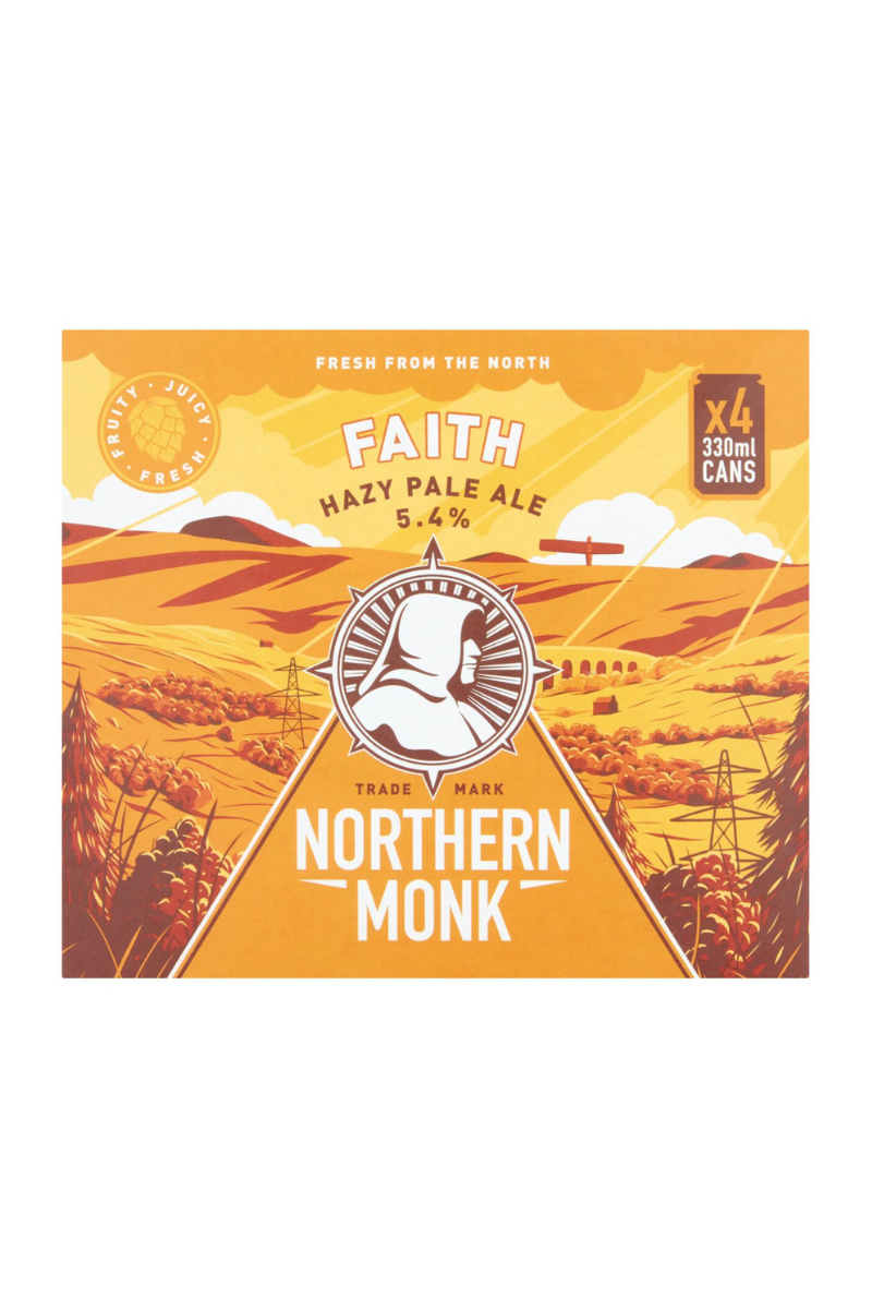 Northern Monk Faith Hazy Pale Ale 4 Pack