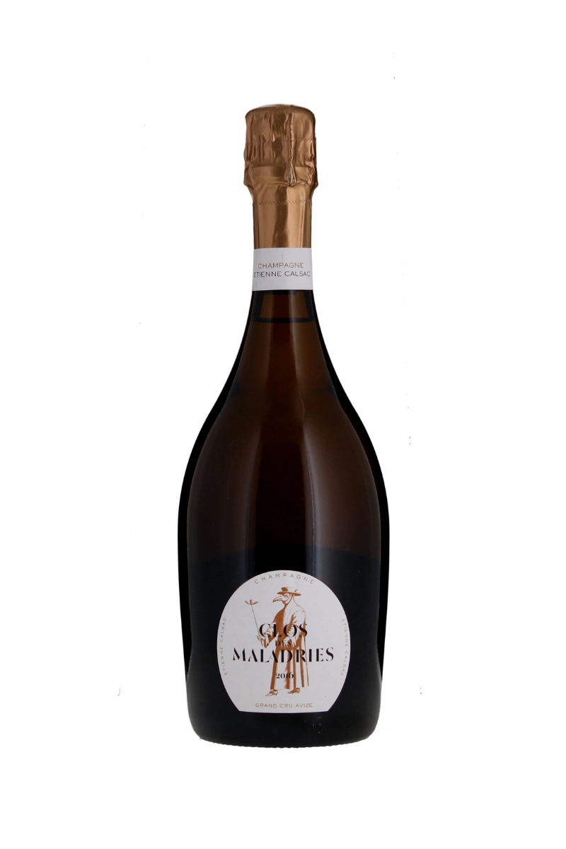 Champagne Etienne Calsac Clos des Maladries Avize Blanc de Blancs Grand Cru 2016