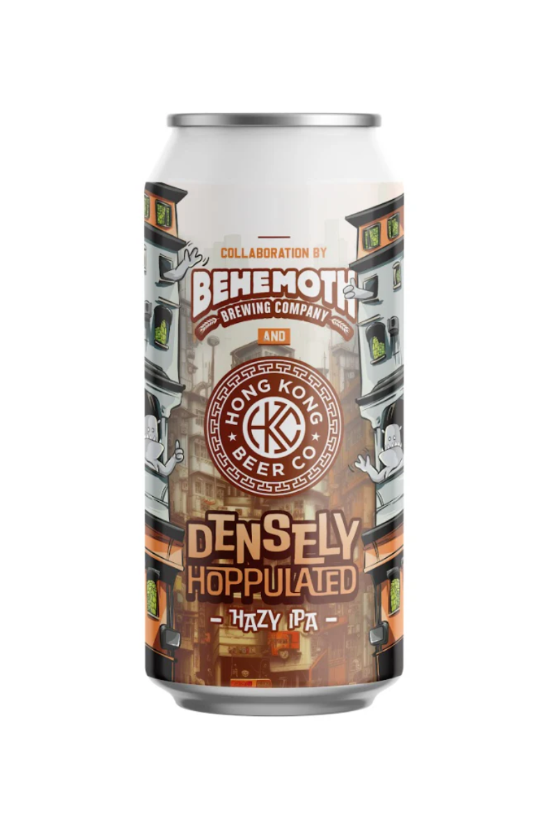 Behemoth x Hong Kong Beer Densely Hoppulated Hazy IPA - Temple Cellars