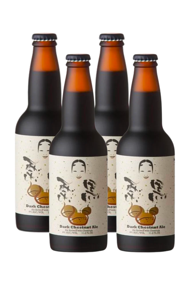 Hideji Kuri Kuro Dark Chestnut Ale 4 Pack - Temple Cellars