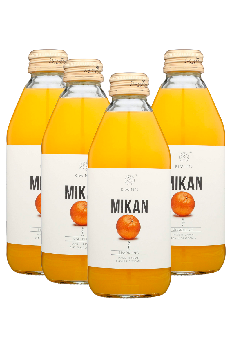 Kimino Mikan Sparkling Juice (4-Pack)