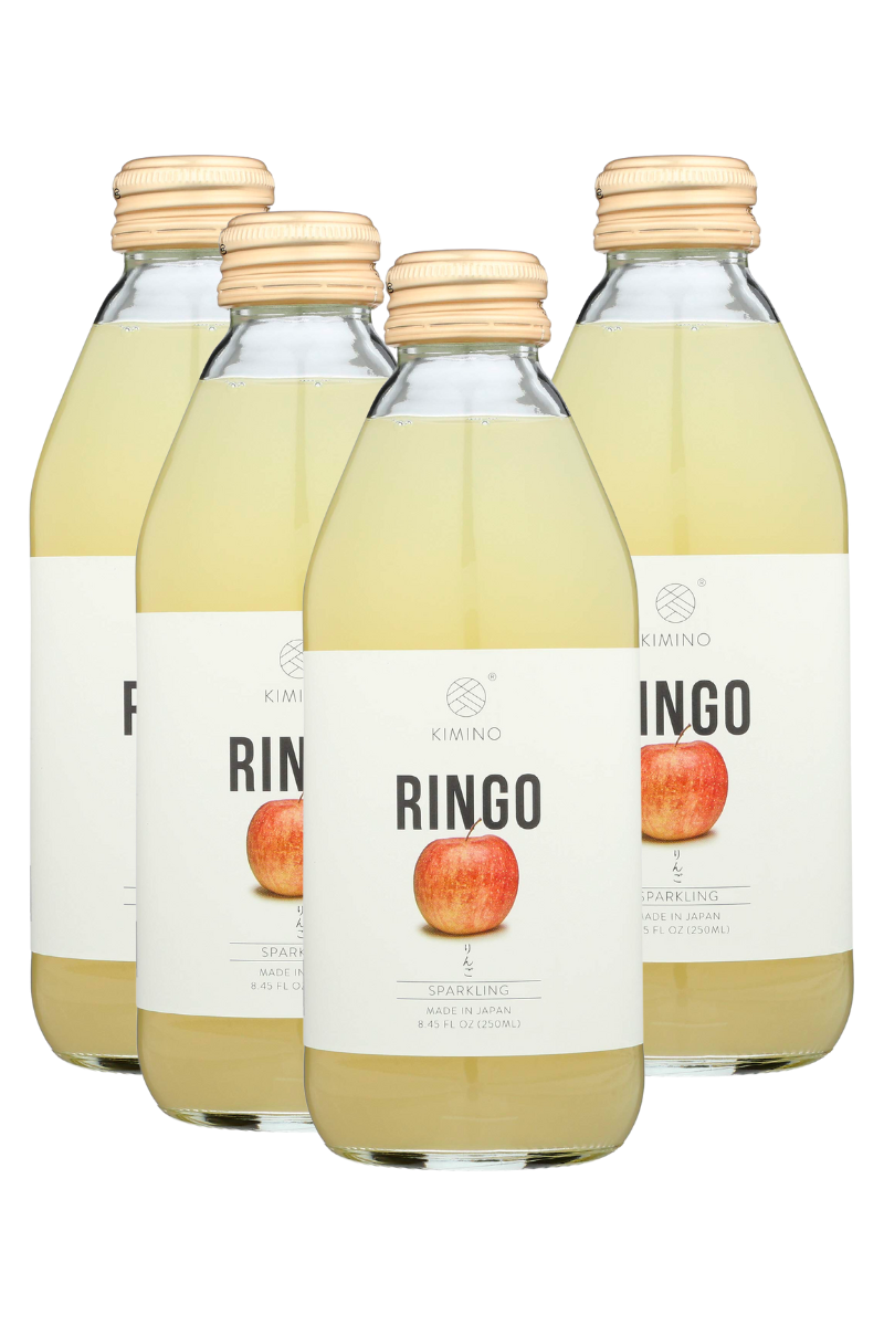 Kimino Ringo Sparkling Juice (4-Pack)