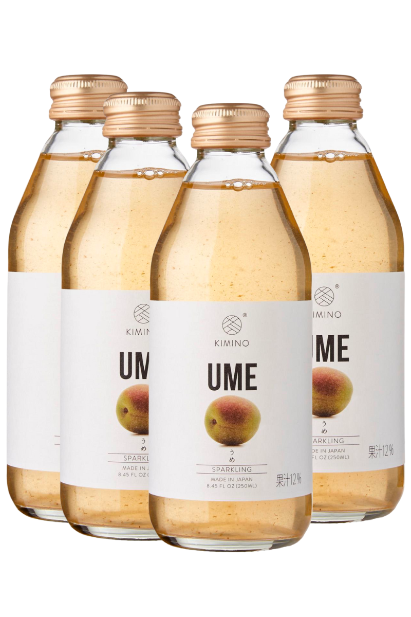 Kimino Ume Sparkling Juice (4-Pack)